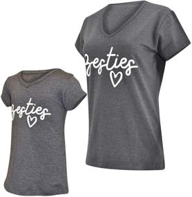 img 3 attached to 💕 Exclusive Valentine's Day Matching Shirts for Baby Girls: Tops, Tees, and Blouses