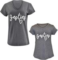 💕 exclusive valentine's day matching shirts for baby girls: tops, tees, and blouses logo