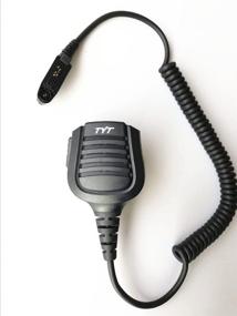 img 3 attached to Original TYT Remote Hand/Shoulder Speaker Mic Microphone for Digital DMR Dual Band Radio - MD-2017/MD-398 IP67 Waterproof Two Way Radio