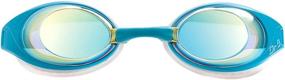 img 2 attached to AQUAREVOL Swim Goggle for Adults (94690) with Mirror Lenses - Dr.B