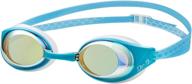 aquarevol swim goggle for adults (94690) with mirror lenses - dr.b logo