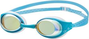 img 4 attached to AQUAREVOL Swim Goggle for Adults (94690) with Mirror Lenses - Dr.B