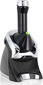 img 3 attached to 🍦 Yonanas 988 Deluxe Vegan Non-Dairy Fruit Soft Serve Maker: BPA Free, 200W, Black. Includes 75 Recipes!