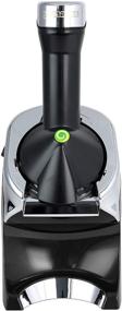 img 2 attached to 🍦 Yonanas 988 Deluxe Vegan Non-Dairy Fruit Soft Serve Maker: BPA Free, 200W, Black. Includes 75 Recipes!