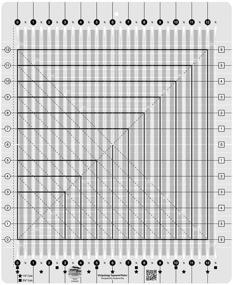 img 3 attached to 📏 Stripology Squared Quilt Ruler by Creative Grids - CGRGE2