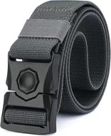 🎯 deyace tactical quick release harnesses: enhanced non-slip men's belt accessories logo