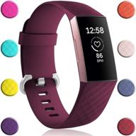 водонепроницаемые спортивные ремешки для часов fitbit charge 4/3 - ремешки kolek, подходящие для женщин и мужчин. логотип