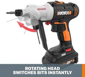 img 2 attached to 🔧 WORX WX176L 9 Switchdriver Cordless Electronic: Enhanced Versatility for Effortless Drilling and Driving