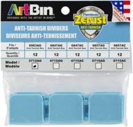 artbin teal divider pkg fits 6983ag logo