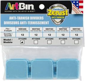 img 1 attached to Artbin Teal Divider Pkg Fits 6983Ag