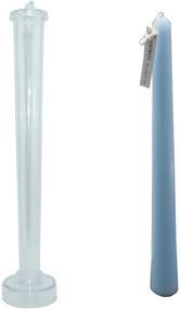 img 4 attached to 🕯️ Durable Plastic Candle Molds for Making Candles - Classic Tall Taper Mold | MILIVIXAY - Height: 9.84 inch, Top Diameter: 0.50 inch, Bottom Diameter: 0.87 inch