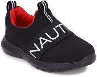 обувь и ботинки для малышей nautica yanlong черного цвета для мальчиков: стильная и комфортная спортивная обувь для модных детей логотип