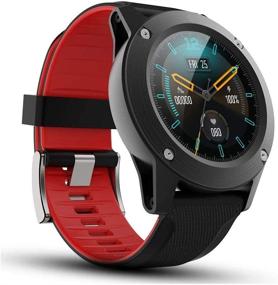 img 4 attached to 📱 READ Smart Watch: 1.28" Touchscreen Fitness Tracker for Android & iOS Phones - Heart Rate, Sleep Monitoring, IP67 Waterproof - Men's Edition