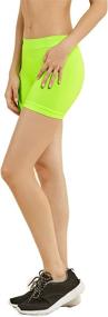 img 2 attached to Comfy & Flexible: Gilbins 2 Pack Women's Seamless Stretch Yoga Exercise Shorts