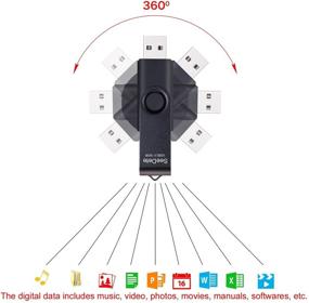 img 2 attached to SeeDete 16ГБ USB Флэш-накопители - Эффективная конструкция с подсветкой LED для резервного копирования и внешнего хранения