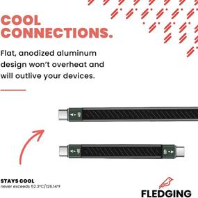 img 1 attached to 🔗 Fledging Cable Tangle - Ultimate Charging and Transfer Solution