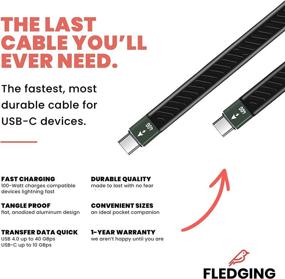 img 2 attached to 🔗 Fledging Cable Tangle - Ultimate Charging and Transfer Solution