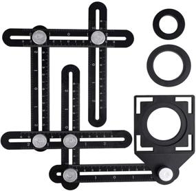 img 4 attached to Aluminum Multi-Function Universal Craftsmen Carpenter's Tool