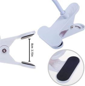 img 1 attached to 📱 ITART Universal Cell Phone Holder: Flexible Long Arms Clip Mount for iPhone X & Samsung Galaxy - Perfect for Bedroom, Office Desk, and More!