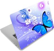 🎨 icolor laptop skin sticker decal: high-quality vinyl cover art for 12"-15.6" notebook pcs logo