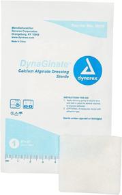 img 1 attached to 💆 Dynarex Dynaginate Calcium Alginate Dressing, 10 Pack of 2 x 2 Inch Size