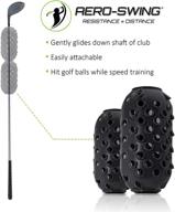 🏌️ aero-swing golf club swing trainer: improve speed and accuracy with this effective practice aid logo