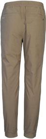 img 2 attached to 👖 Stylish Khaki Hurley Woven Jogger Pants - Boys' Clothing for Comfort and Trendy Looks