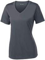 👚 stay comfortable and dry: women's short sleeve moisture wicking athletic shirts in sizes xs-4xl logo