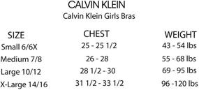img 1 attached to 👚 Girls' Clothing and Active: Calvin Klein Heather Seamless Large Size 10