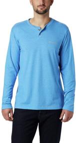 img 3 attached to 👕 Columbia Thistletown Henley Jasper Heather Shirt for Men's Clothing