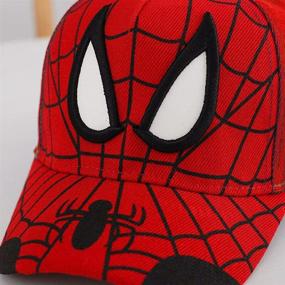 img 1 attached to 🧢 Spiderman Baseball Cap: Stylish and Adjustable Snapback Hat for Little Boys (Ages 2-8)