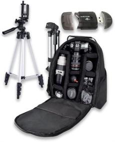 img 3 attached to 📸 Комплект камеры Canon EOS 80D DSLR: объективы EF-S 18-55 мм и 55-250 мм + 2 карты SD объемом 32 ГБ + микрофон + светодиодный светильник