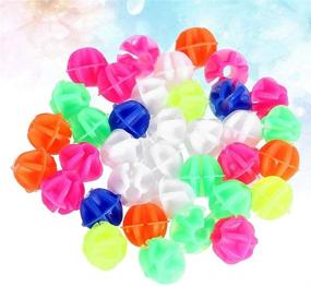 img 3 attached to 🚲 Luckycivia 180 pcs Assorted Colors Bike Bicycle Wheel Spokes Bead: Enhance Your Ride with Plastic Clip Spoke Beads!"