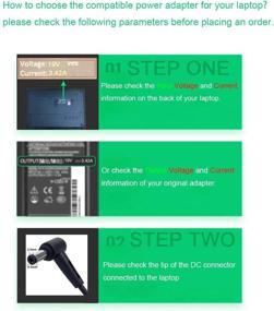 img 3 attached to 🔌 65W AC Adapter Charger for ASUS X551M X555L X555LA F555L X551 X551MA X551CA X551C X550 X550C X550CA ADP-65DW B EXA0703YH PA-1650-78 EXA1208UH AD887320 ADP-65AW A Laptop Power Supply Cord