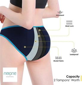 img 2 attached to 🩸 Intimate Portal Incontinence Menstrual Underwear for Women: Clothing, Lingerie, Sleepwear & Lounge