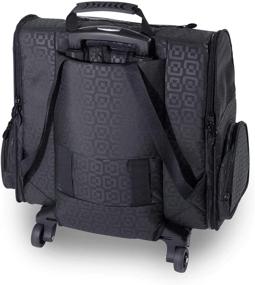 img 3 attached to 🐾 Stylish and Practical: Gen7Pets Black Geometric Roller-Carrier for Traveling Pets