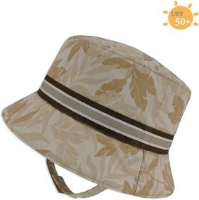 img 3 attached to Sun Protection Bucket Hat for Infant Baby 👶 Toddler Boys and Girls - Keepersheep Newborn Fisherman Design