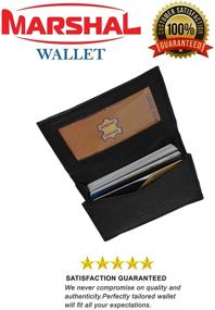 img 3 attached to 💼 Premium Expandable Business Wallet: Crafted with Genuine Leather for Professionals