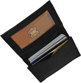 img 4 attached to 💼 Premium Expandable Business Wallet: Crafted with Genuine Leather for Professionals