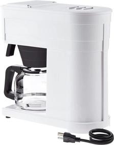 img 2 attached to ☕️ BUNN GRW Velocity Brew 10-Cup Home Coffee Brewer, White: Quicker Coffee Brewing with Sleek Elegance