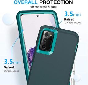 img 1 attached to AICase Case for Samsung Galaxy S20 FE [5G&amp;4G]: Ultimate 📱 Protection for Galaxy S20 Fan Edition - Rugged 3-Layer Heavy Duty Case