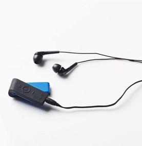 img 1 attached to Черно-синий BlueAnt Ribbon Stereo Bluetooth стример - беспроводные наушники Bluetooth