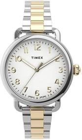 img 4 attached to ⌚ Вечно элегантные: Женские часы Timex стандартного размера 34 мм