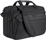 empsign briefcase repellent expandable school black logo