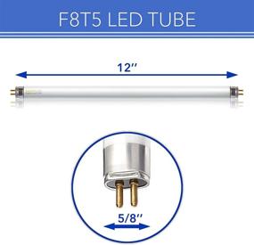 img 1 attached to 💡 BrightWize F8T5Ww Replacement: High-Wattage Solution with Enhanced Lumens