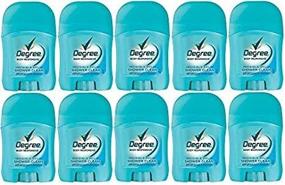img 4 attached to 🚿 Degree Dry Protection Antiperspirant Deodorant, Shower Clean 0.5 oz - Pack of 10: Stay Fresh & Dry with this Convenient Value Pack!