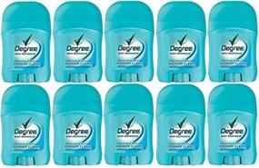 img 3 attached to 🚿 Degree Dry Protection Antiperspirant Deodorant, Shower Clean 0.5 oz - Pack of 10: Stay Fresh & Dry with this Convenient Value Pack!
