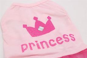 img 1 attached to DroolingDog Dog Dresses: Princess Costume Pet Clothes for Small Dogs (Female)