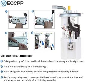 img 1 attached to 🚀 OEM Electric Fuel Pump Assembly for Buick Rainier, Chevy SSR, Trailblazer, GMC Envoy, Isuzu Ascender, Saab 9-7X - L6 4.2L V8 5.3L 6.0L - Replacement Module E3707M (2005-2007)