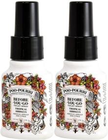 img 4 attached to 💩 Poo-Pourri Tropical Hibiscus Toilet Spray - 1.4 Ounce Bottle (2 Pack)